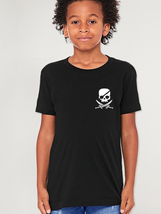 T-shirt Jungen Schwarz Good Vibes