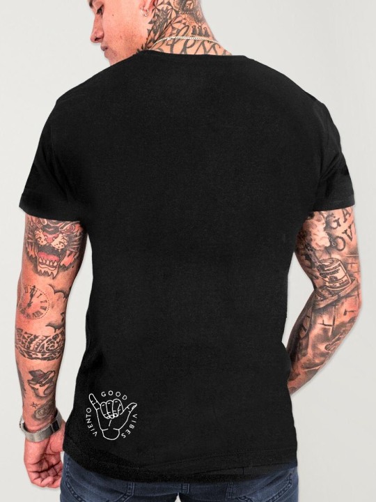 T-shirt Homme Noir Bali
