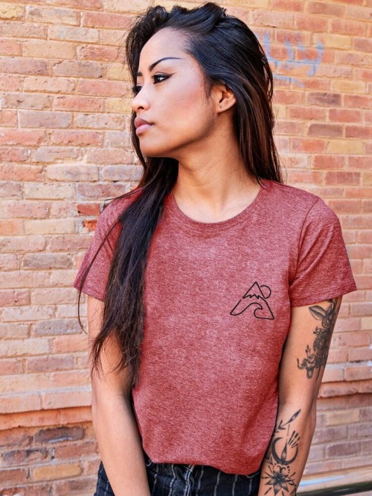 Camiseta Unisex Burdeos Frontier