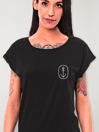 T-shirt Femme Noir Bali