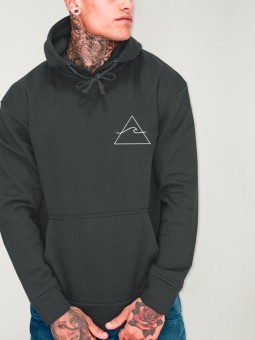 Men Hoodie Dark Lead Current