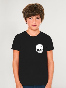 Boy T-shirt Black Calavera