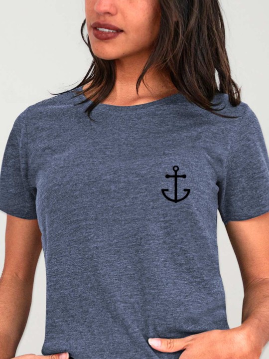T-shirt Unisex Blau Sumbawa