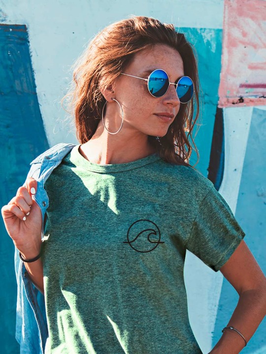 T-shirt Unisex Grün Ride