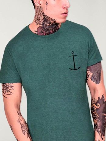 Camiseta de Hombre Verde Black Point
