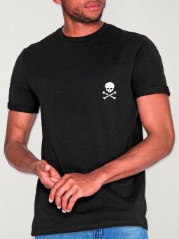 Men T-Shirt Black Raid